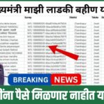 Ladaki Bahin Scheme Rejected List